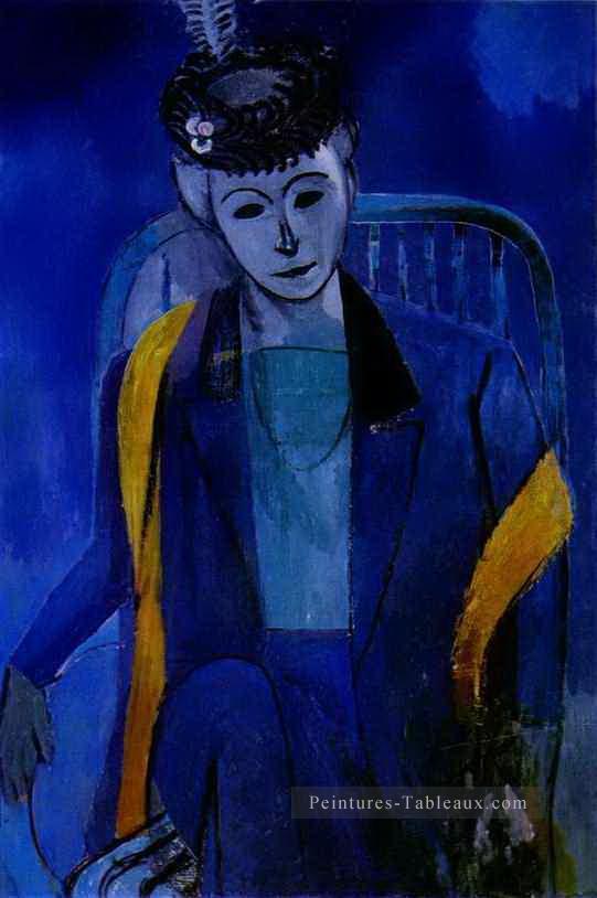 Portrait de l’artiste femme 191213 fauvisme abstrait Henri Matisse Peintures à l'huile